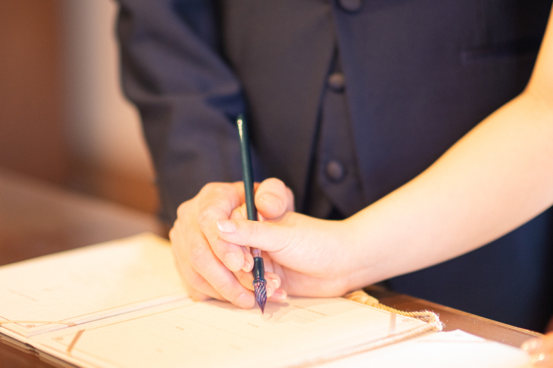 手元のクローズアップ