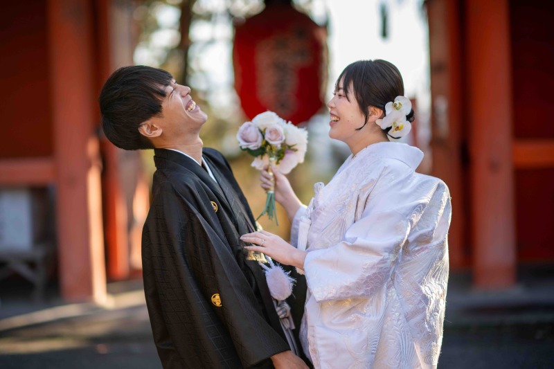 笑顔がいちばん似合うふたり♡