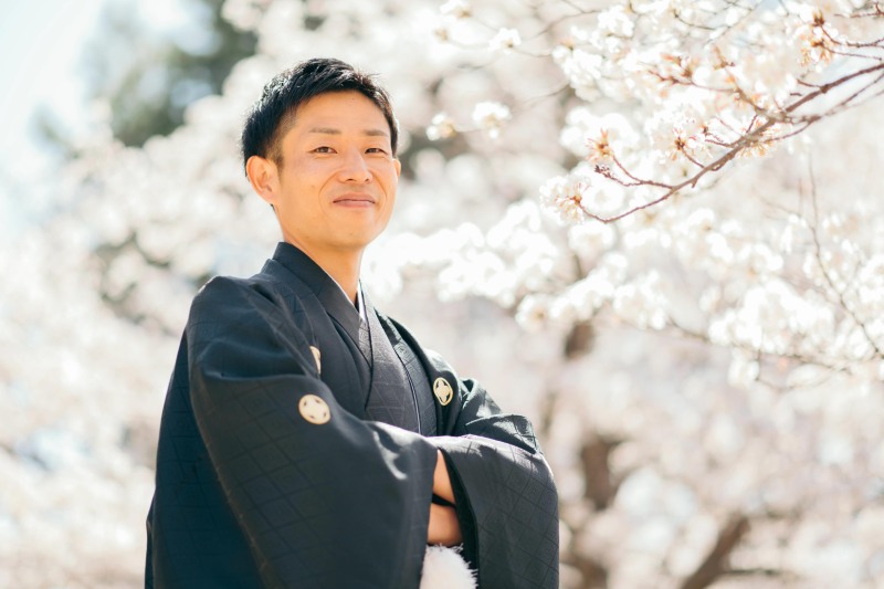 新郎様のソロショット