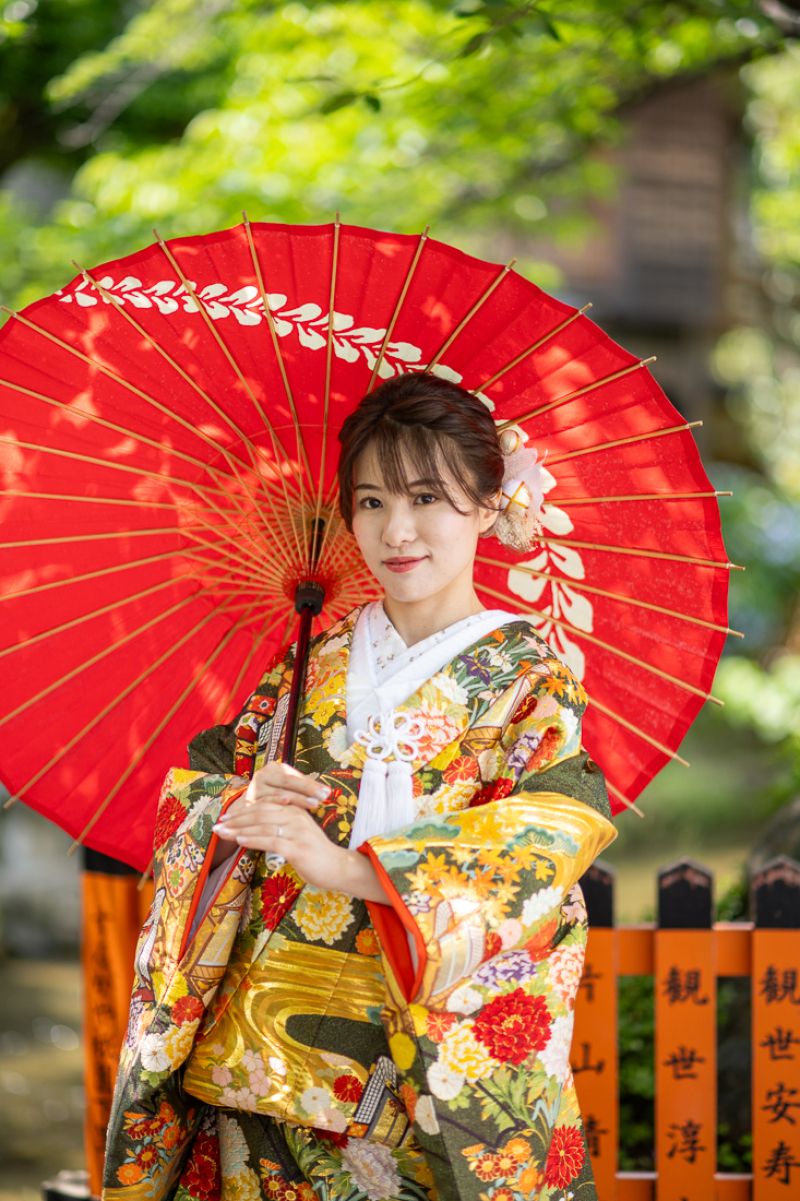  新婦のソロショット