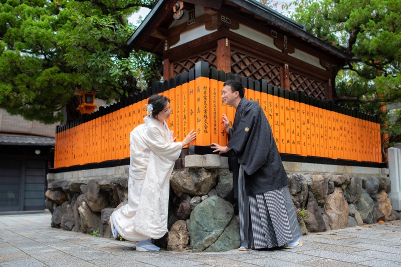 白無垢と色打掛2着