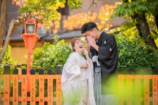 初秋の撮影ご夫婦様