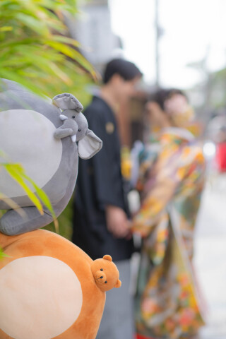 お気に入りのクッションと♪