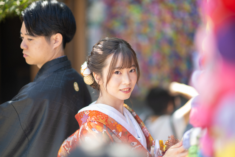 新郎さんと新婦さん