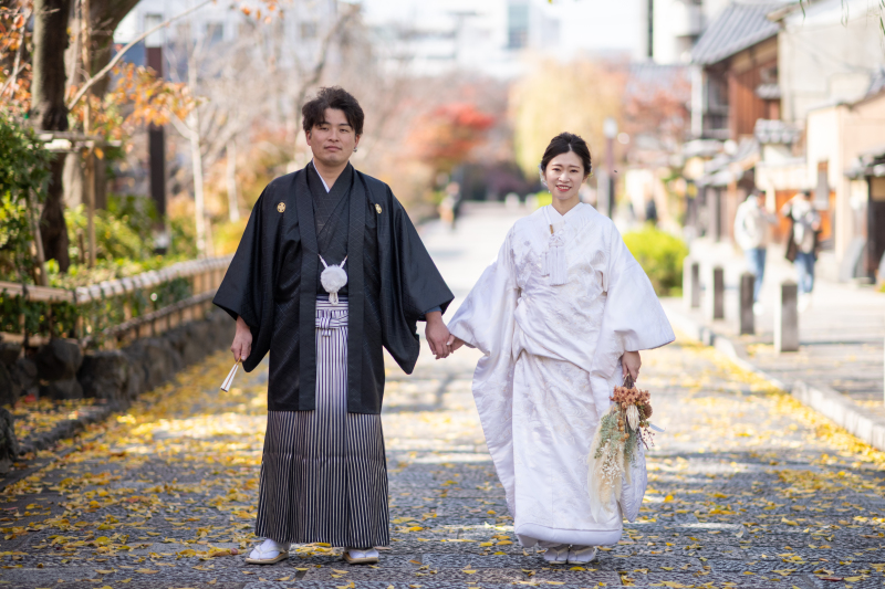 京都の秋の前撮り