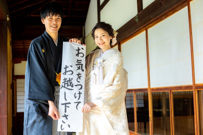 フォトウエディング華_スタジオで撮影できる