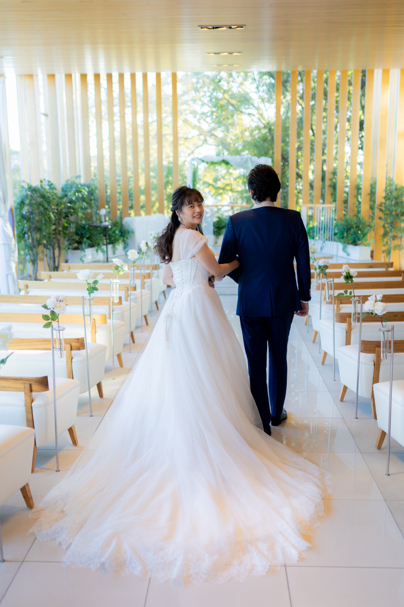 神父様、聖歌隊による結婚式が可能です
