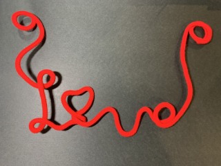 小物（赤い糸・LOVE）