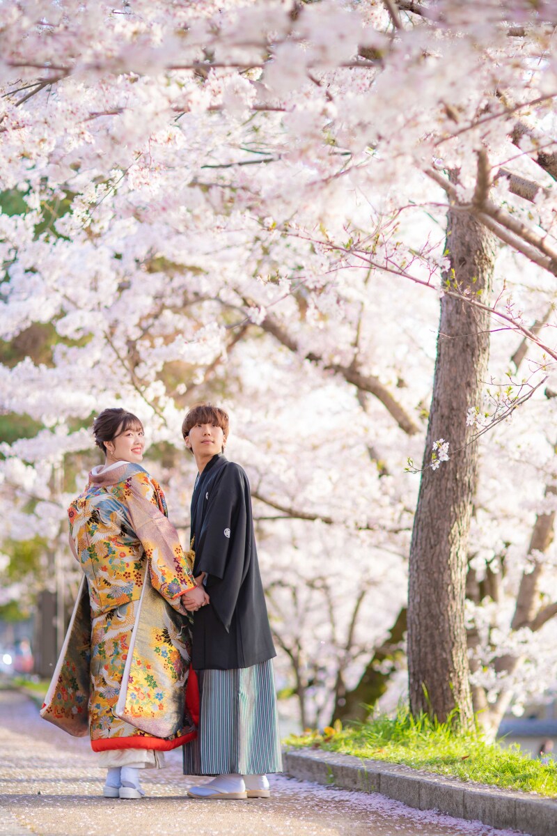 フォトウエディング華_家族・友人を撮影に呼べる