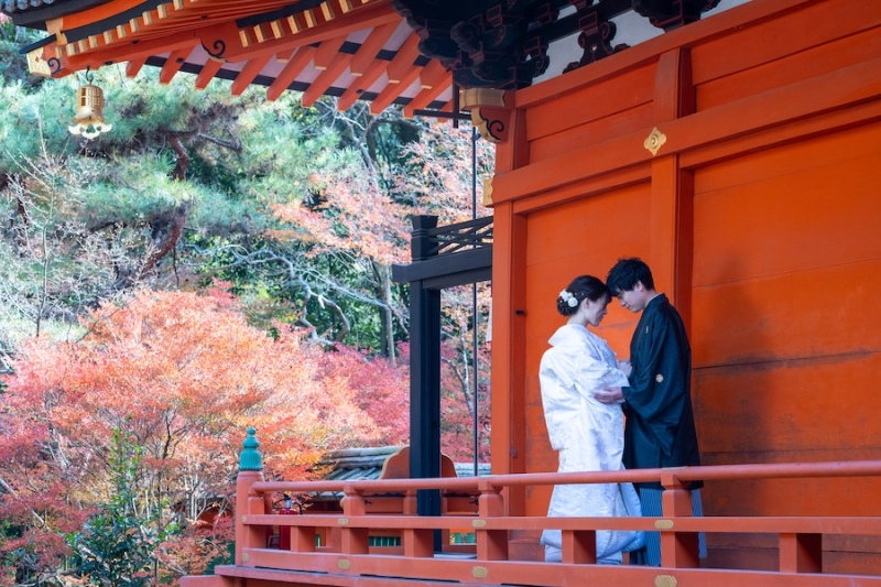 フォトウエディング華_神社・寺院で撮影できる