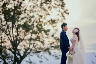 フォトウエディング華_奈良若草山