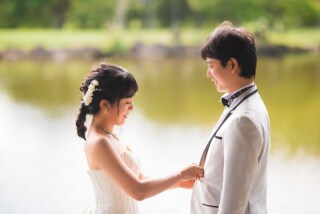 フォトウエディング華_奈良若草山