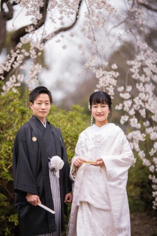 フォトウエディング華_東山の公園