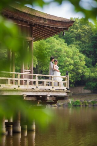 フォトウエディング華_奈良若草山