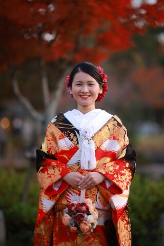 フォトウエディング華_東山の公園