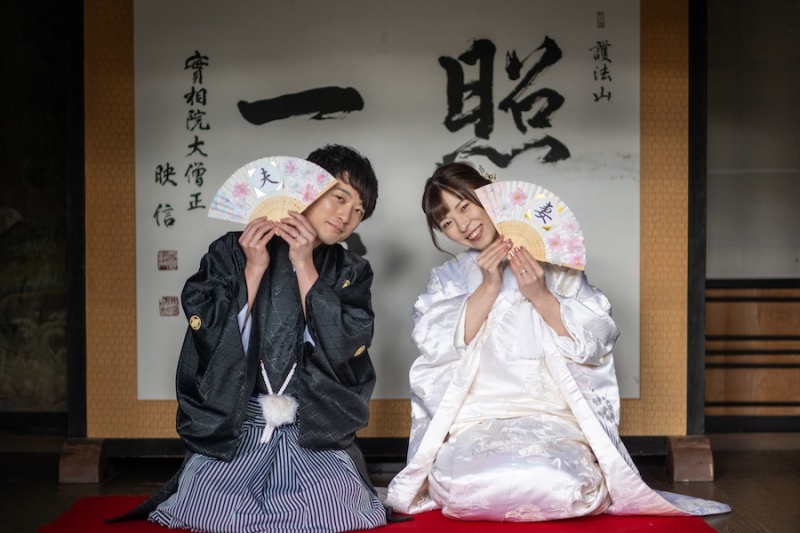 フォトウエディング華_神社・寺院で撮影できる