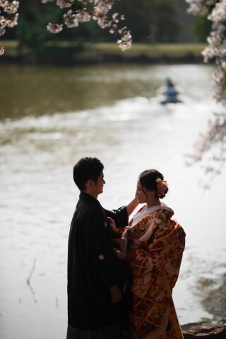 フォトウエディング華_奈良若草山