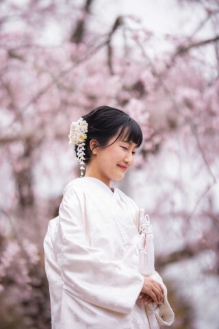 フォトウエディング華_東山の公園