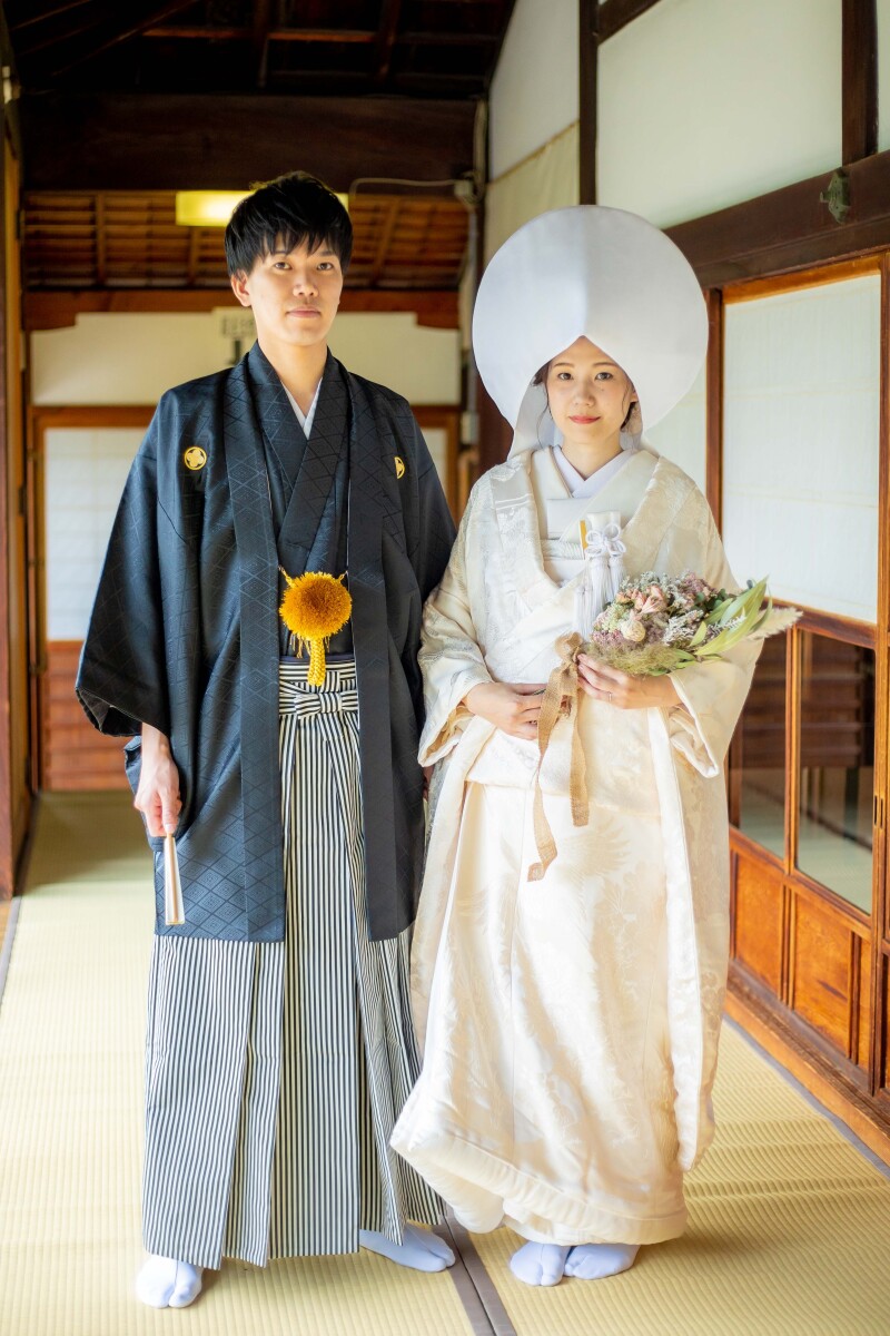 【15.4万円→11万円】結婚祈祷可!寺院和装1着プラン:白無垢or色打掛+提携寺院+ヘア+全データ込【10/28予約迄