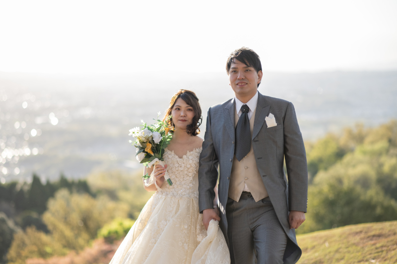 【11→7.7万円】1日1組限定洋装ライトプラン:ドレス+ヘアメイク+ロケ地1カ所+全データ込【10/28迄予約】