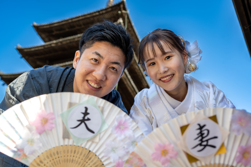 【紅葉シーズン予約可能!】15.4万円→14.3万円!紅葉シーズン限定和装プラン:白無垢・打掛2着+ロケ地3カ所♪ 追加料金無