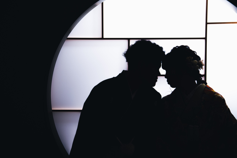 光と影のコントラスト