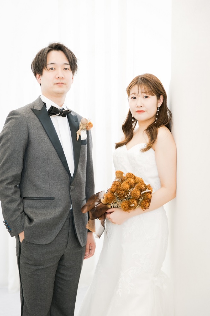 マーメイドドレスでスタイリッシュに