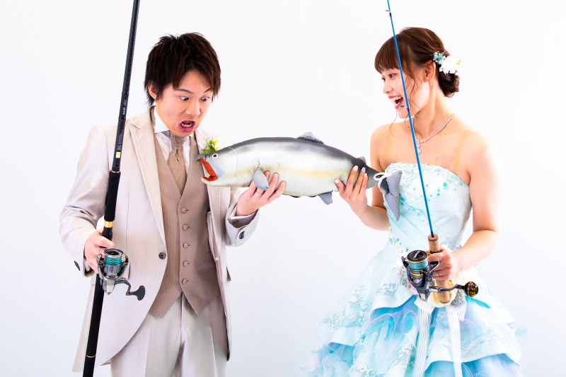 釣りグッズで1枚