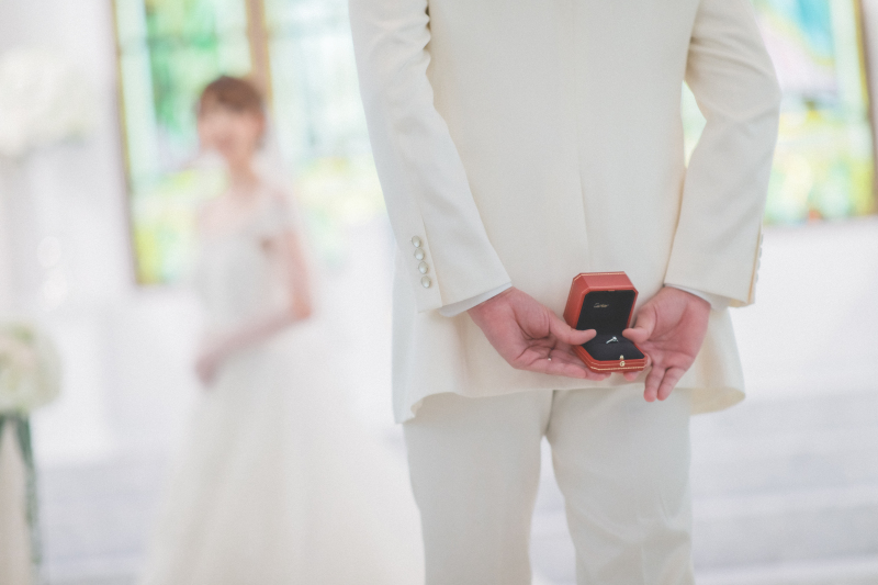 お持ち込みの指輪で1枚♪