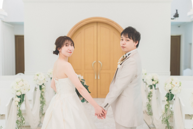 【チャペル&羊ヶ丘展望台】洋装