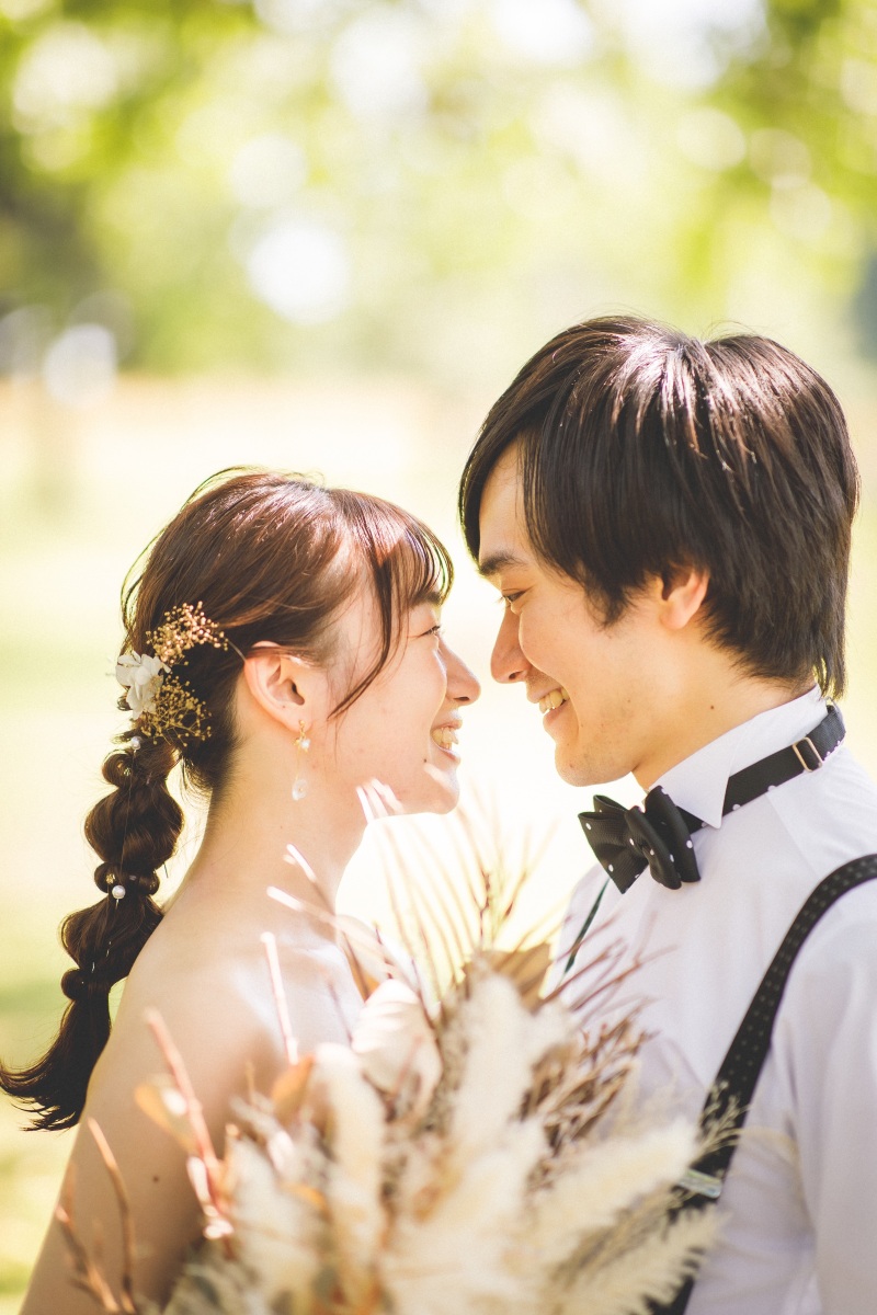 郊外の自然の中でフォトウェディングしませんか＾＾