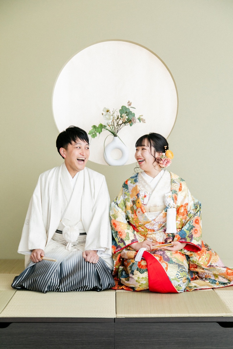 笑顔で撮影スタート！