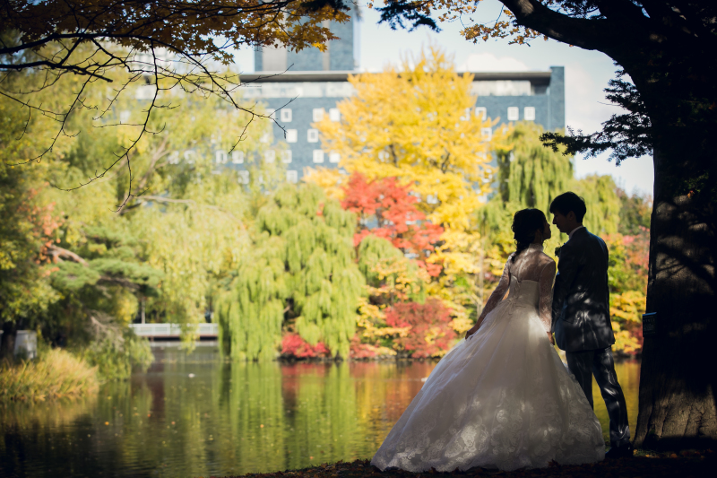 シルエットで魅せて