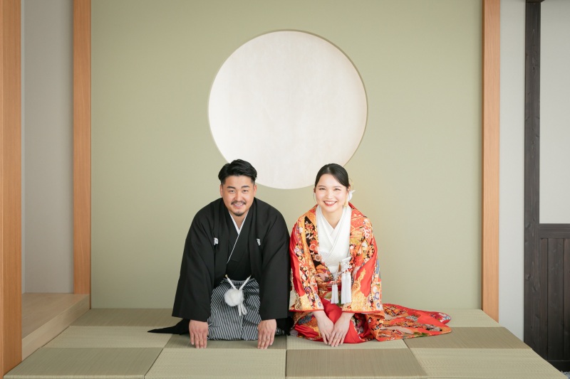 お座りショット