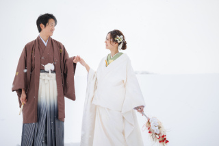 冬のチャペル＆羊ヶ丘展望台フォト