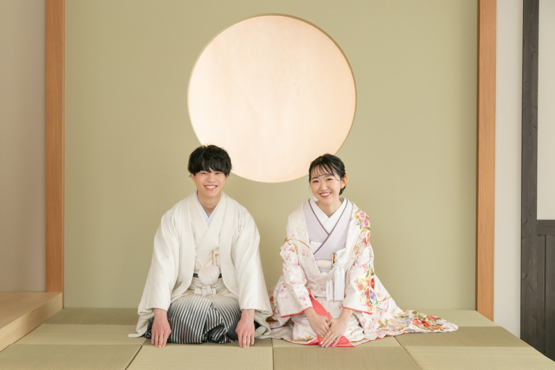 人気の正座ショット