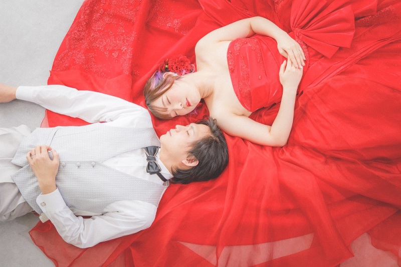 寝ころびショット