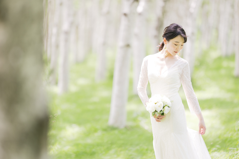 緑の中でのソロショット