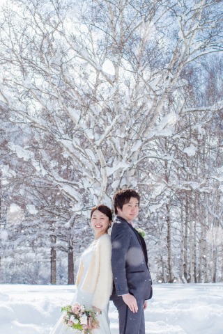 雪の羊ヶ丘展望台