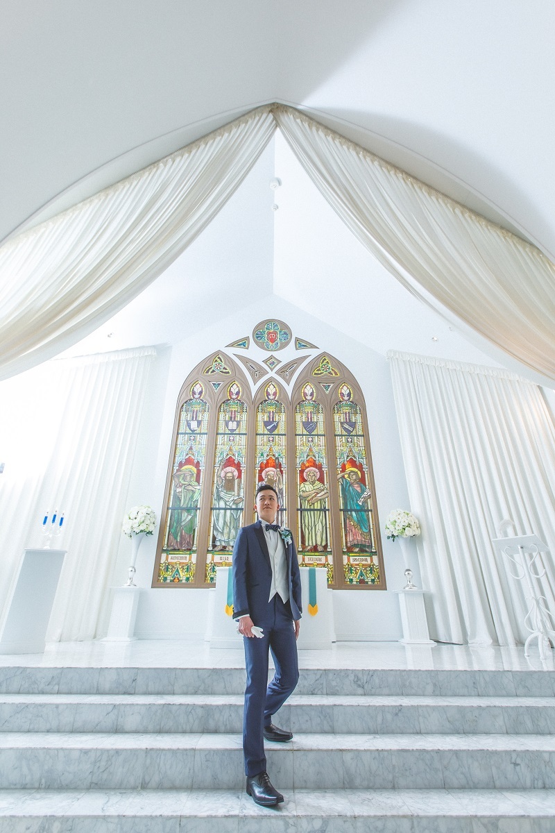 新郎様ソロショット