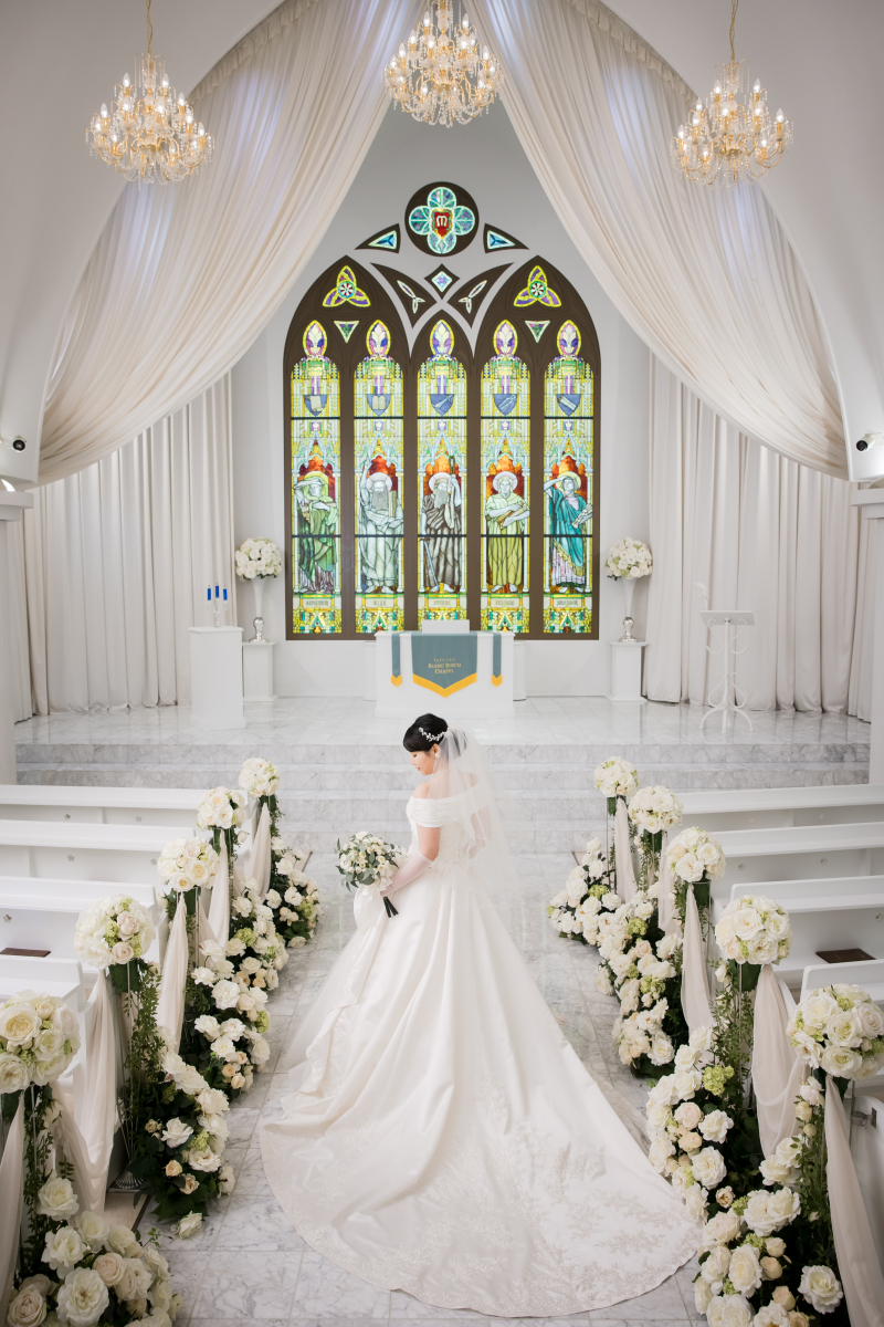 ステンドグラスのチャペル