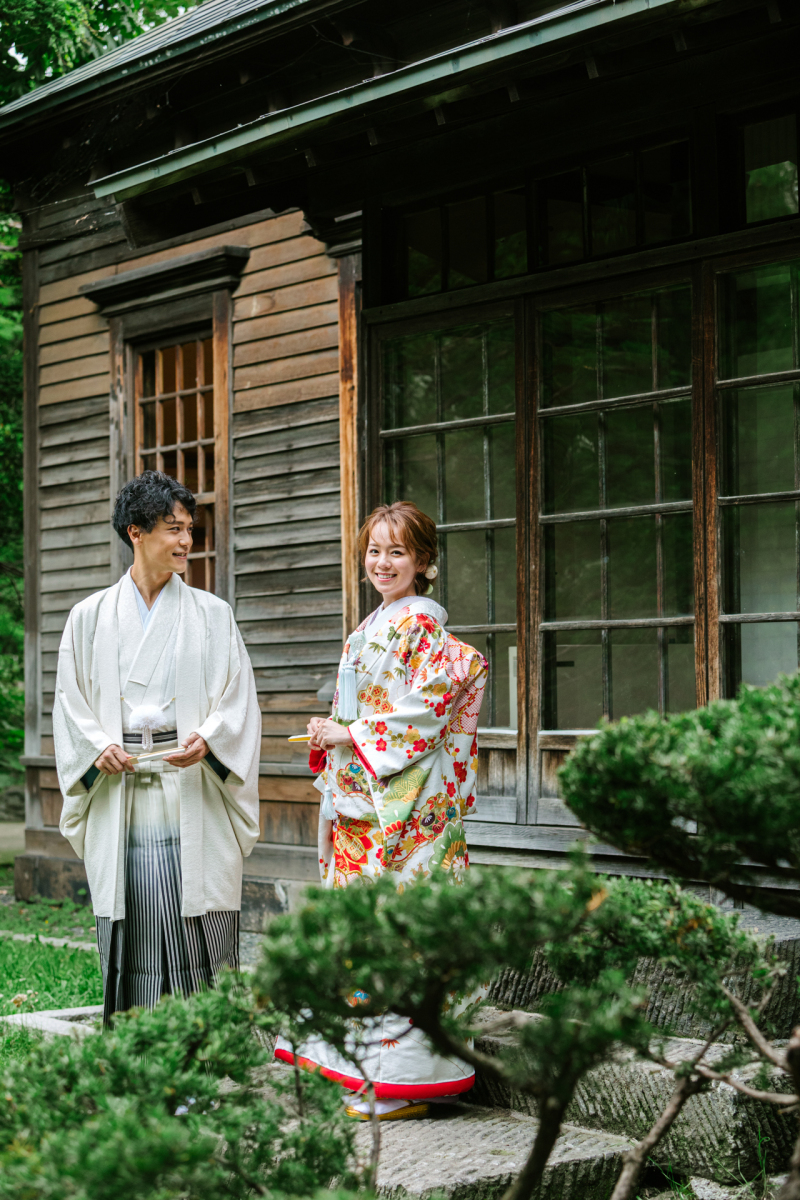 縁側でのご撮影ショットを!