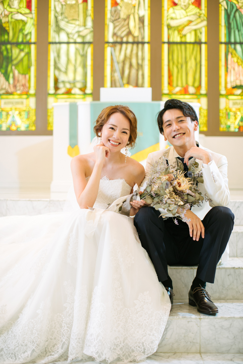 ワタベウェディング札幌フォトスタジオ_結婚式場で撮影できる