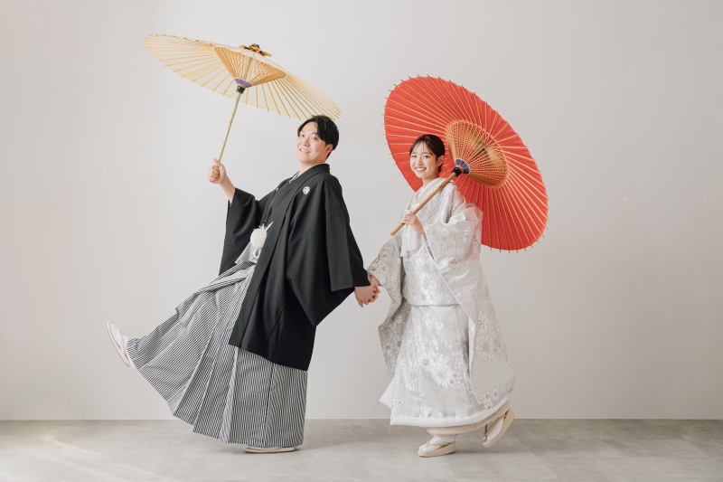 ワタベウェディング札幌フォトスタジオ_白無垢が豊富