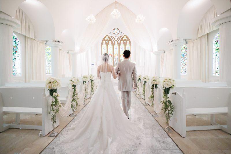 ワタベウェディング札幌フォトスタジオ_結婚式場で撮影できる