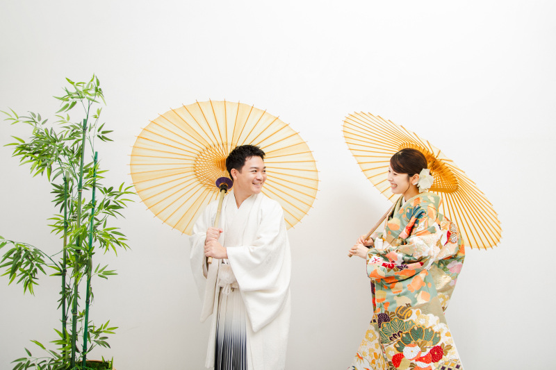 ワタベウェディング札幌フォトスタジオ_色打掛・着物が豊富