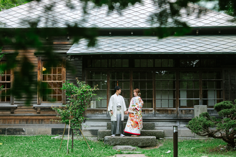 ワタベウェディング札幌フォトスタジオ_歴史的建造物で撮影できる