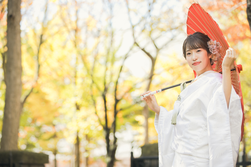 ワタベウェディング札幌フォトスタジオ_色打掛・着物が豊富