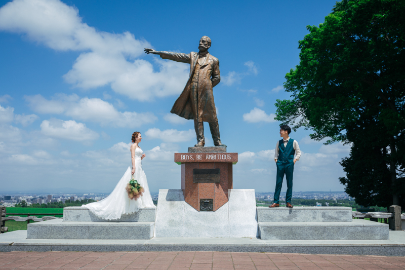 【羊ヶ丘展望台】ロケーションフォト データプラン