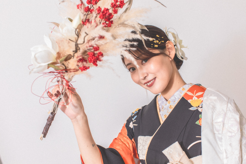 【特別プラン★レタッチ加工付き】ソロフォトプラン(和装)